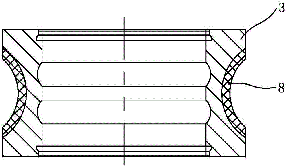 Guide rail sliding block device and machining technology thereof