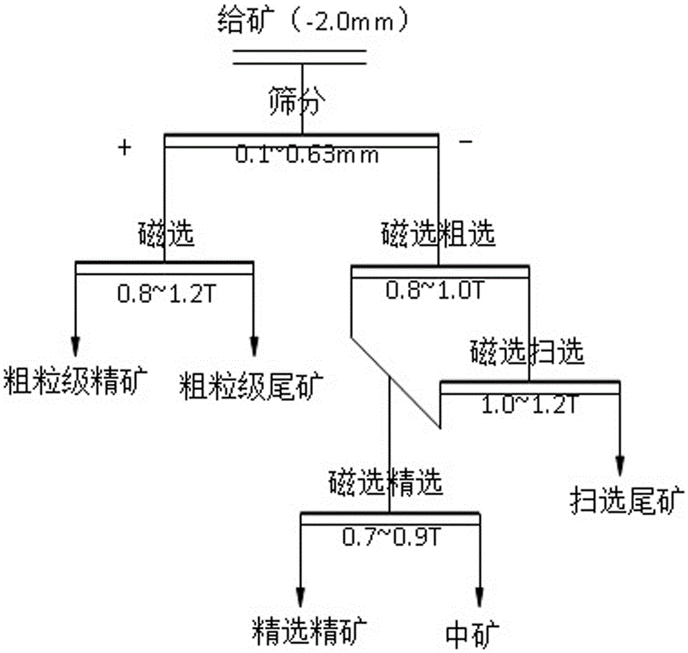 Mineral processing method for enriching vanadium pentoxide from graphite vanadium ore