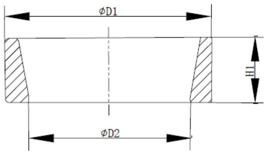 Carbonitriding process for medium-large thin-wall bearing in high-carbon chromium bearing steel