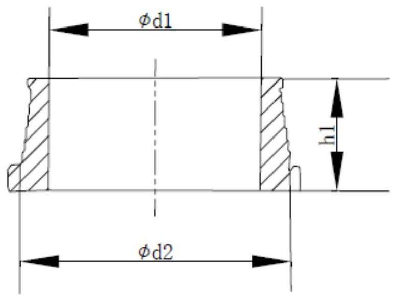 Carbonitriding process for medium-large thin-wall bearing in high-carbon chromium bearing steel