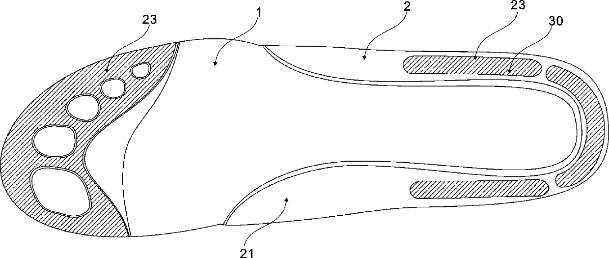 Hooked insole support and insole