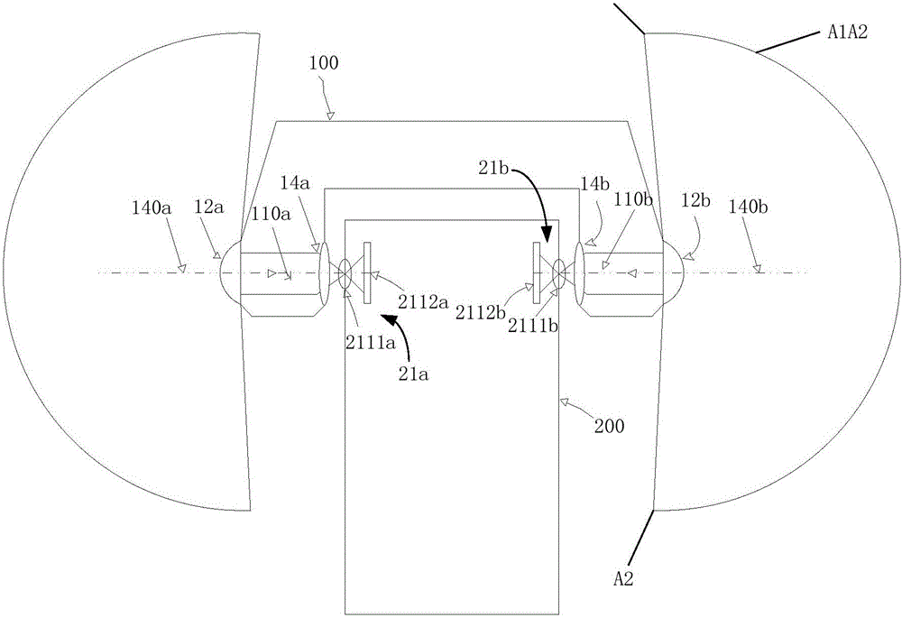 Optical lens accessory for shooting panoramic image