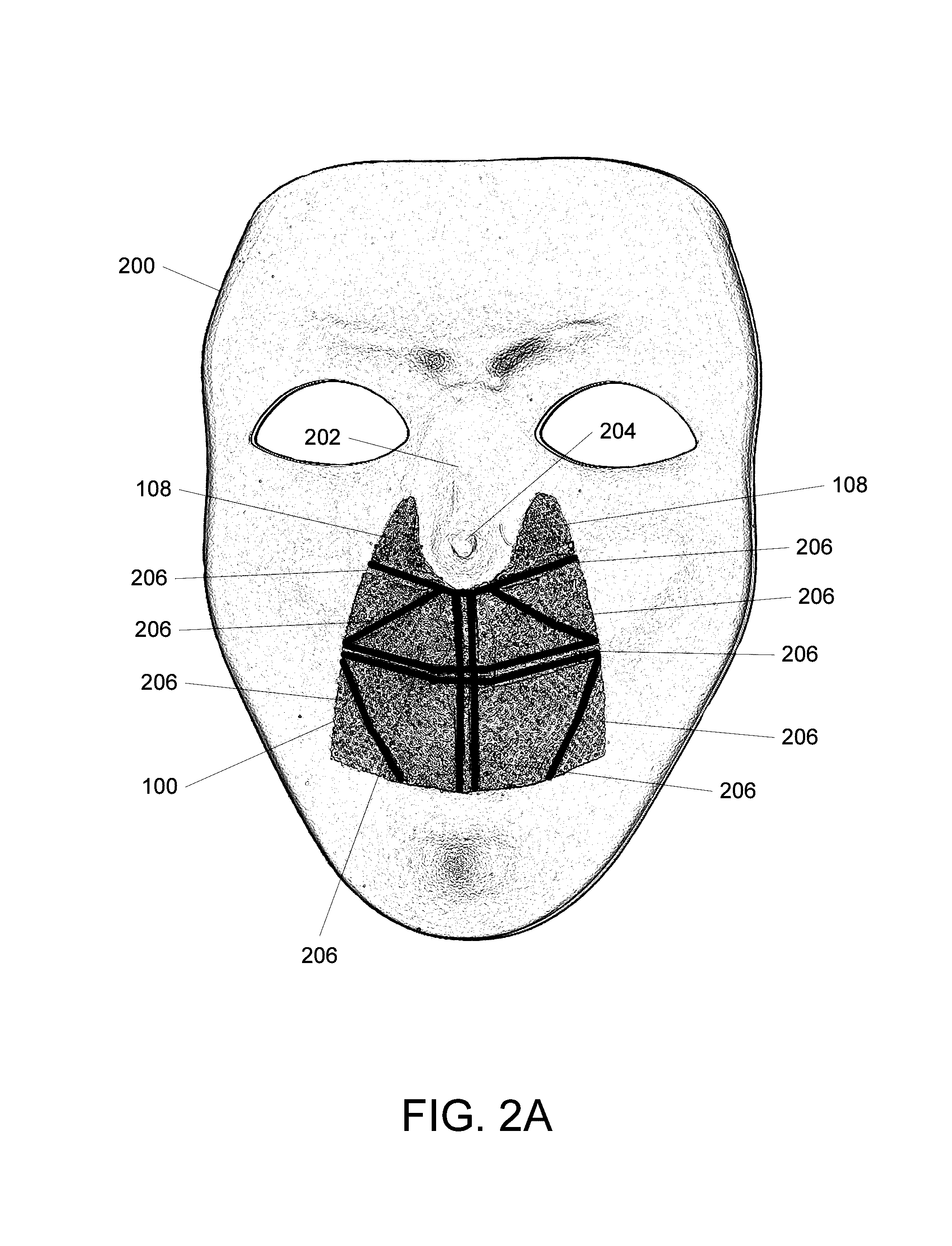 Draping particulate filter for the nostrils and mouth and method of manufacture thereof