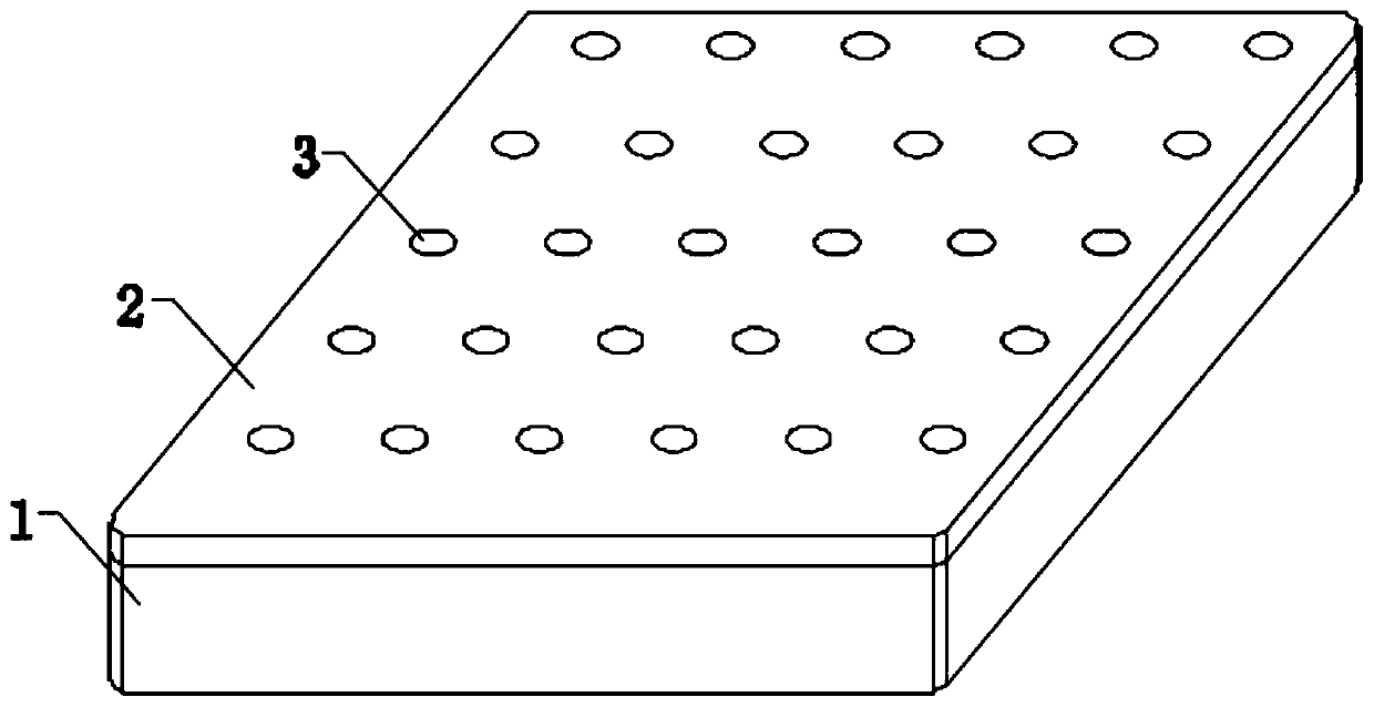 Cloud data interaction health-care mattress and work method thereof