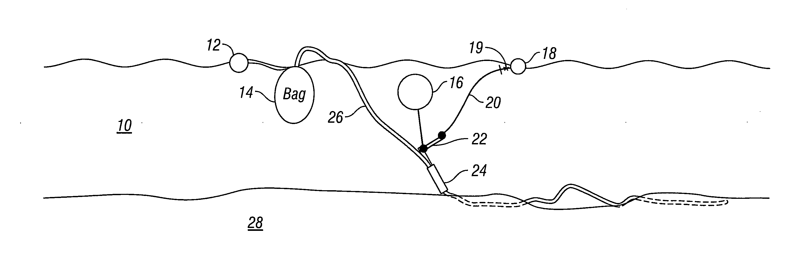 Passive marine equipment recovery device