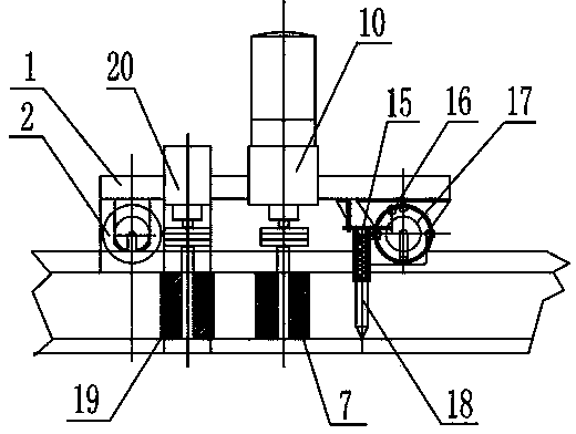 Rust removal oiler for steel rail