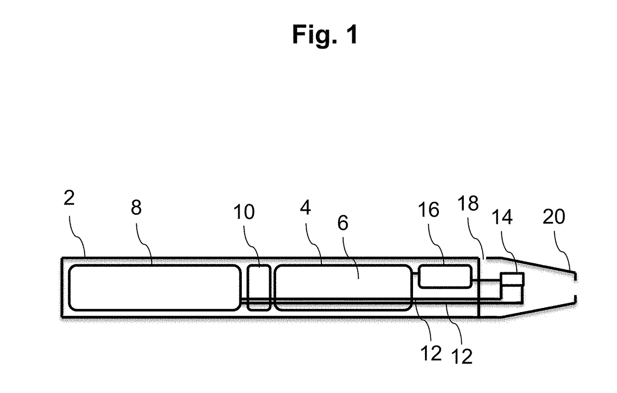 Aerosol-generating system with adjustable pump flow rate