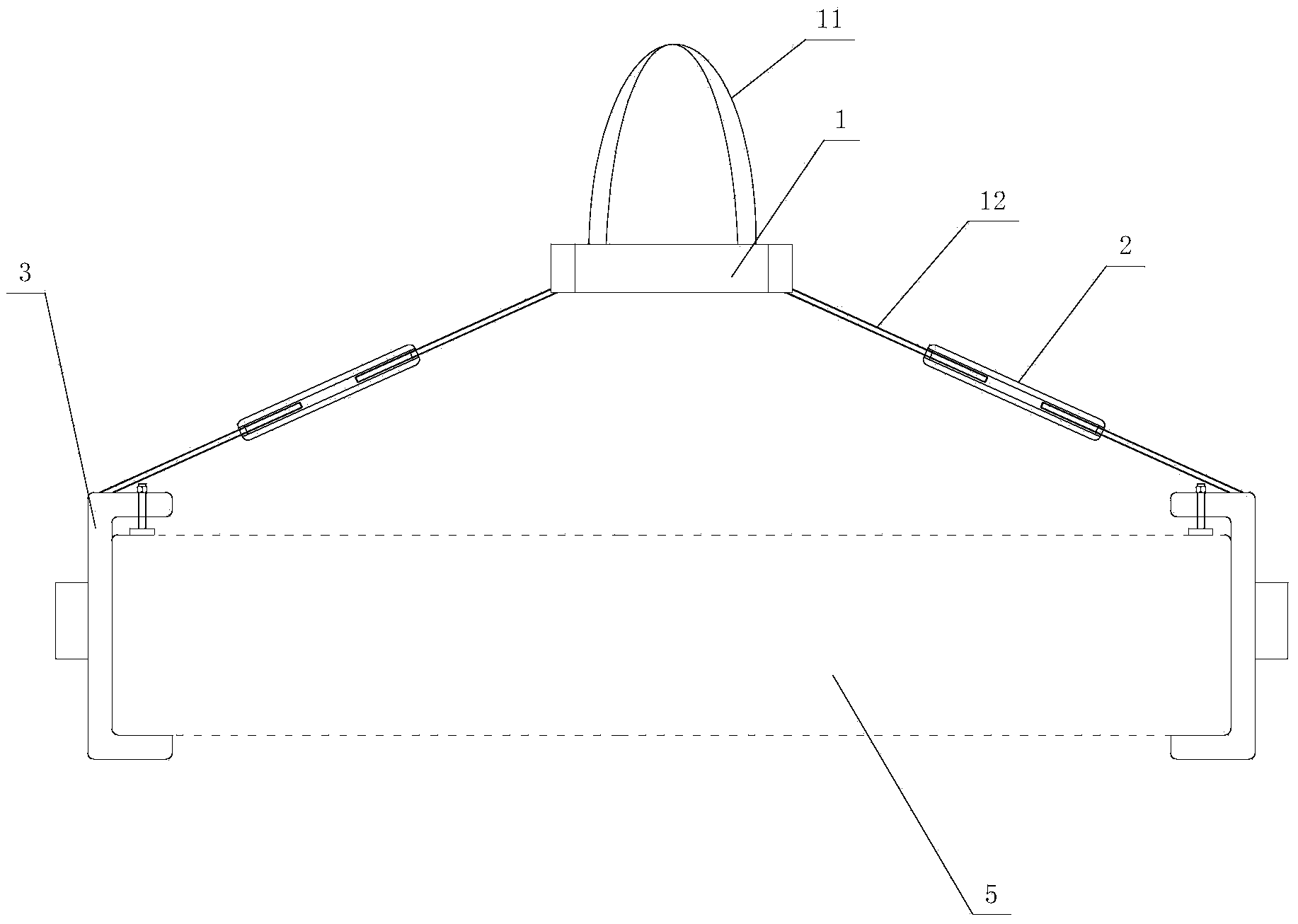 Special hoisting mechanism for nuclear main pump flywheel