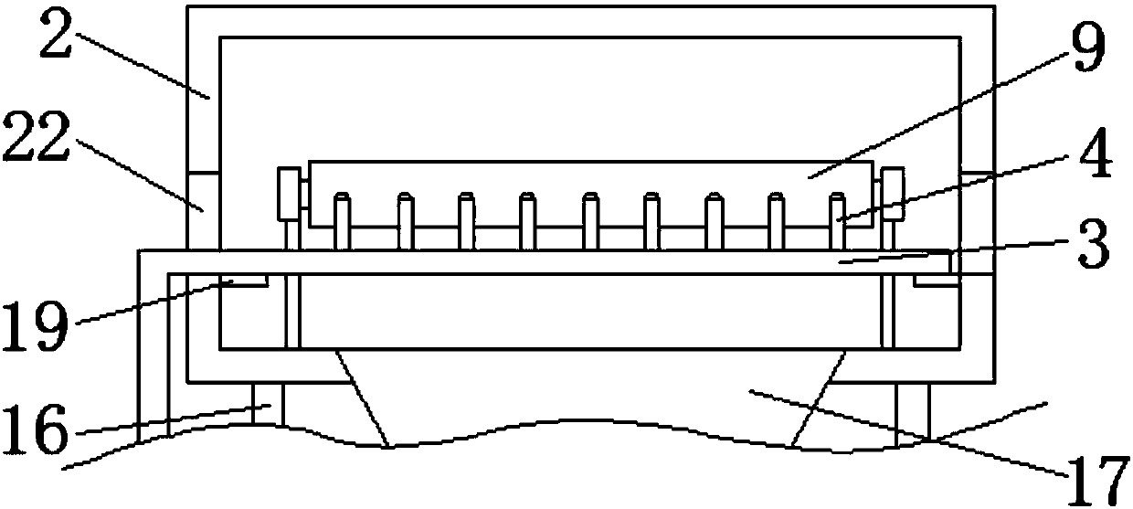 Cooling device for metallurgy