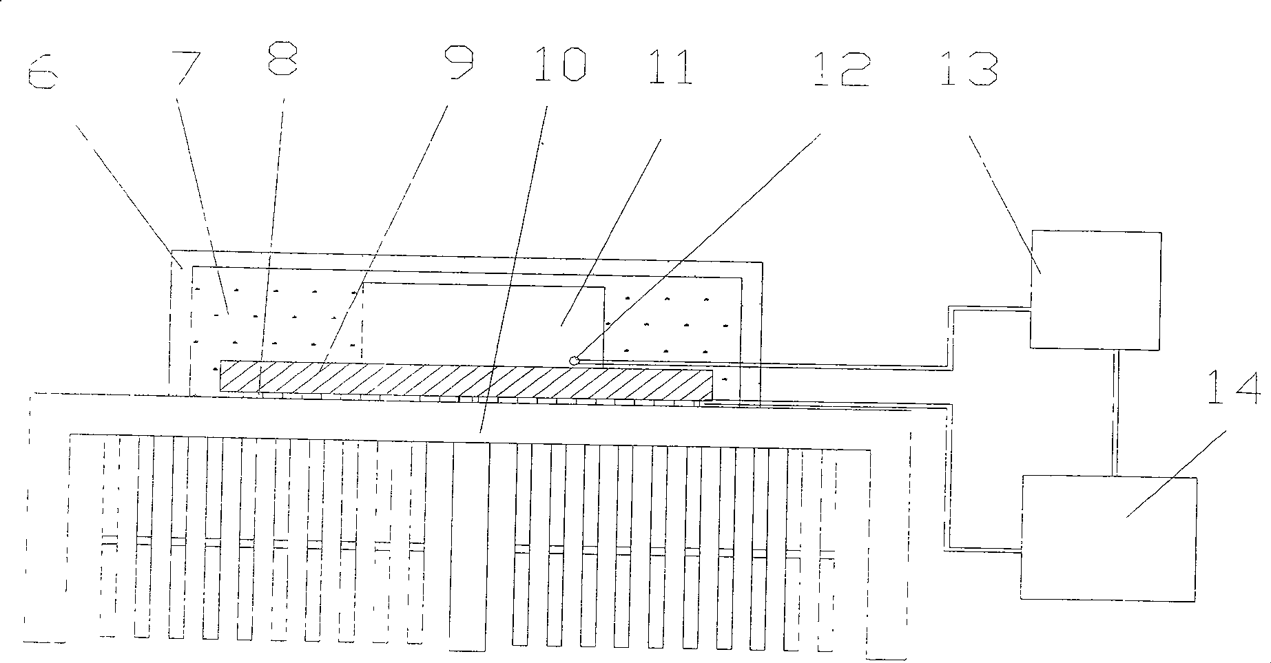 High power compact thermostatic device without liquid cooling