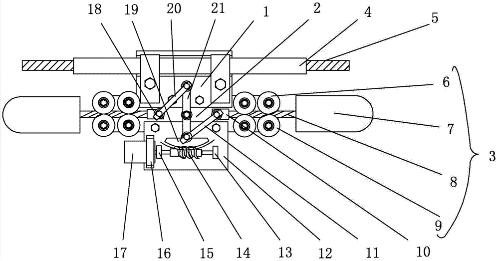 Line anti-vibration hammer capable of adjusting resonant frequencies