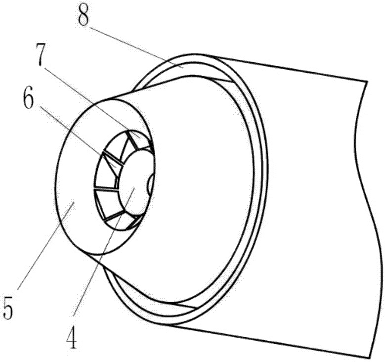 Burner for suspension roaster and application thereof