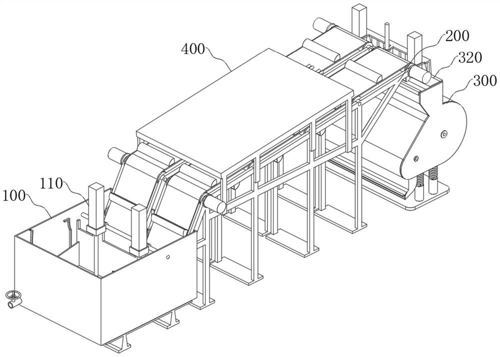 Noise reduction type recovery device for plastic waste based on PBAT raw materials