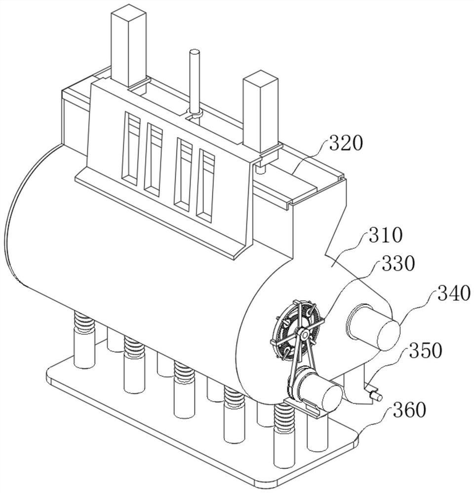 Noise reduction type recovery device for plastic waste based on PBAT raw materials