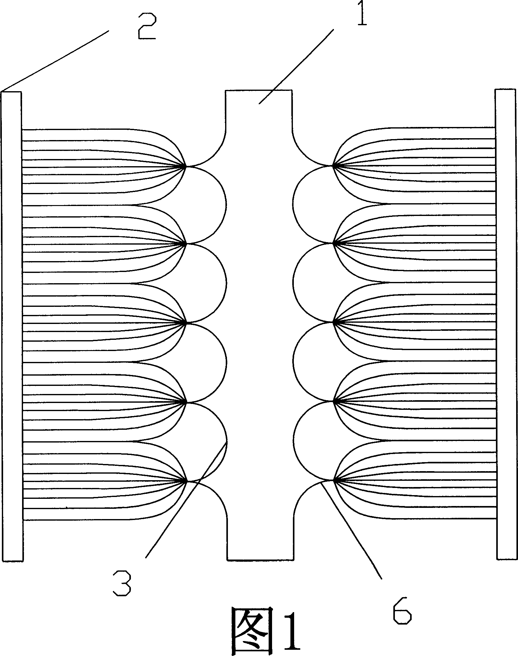 Planar electric field generator of high voltage electrostatic cooker hood