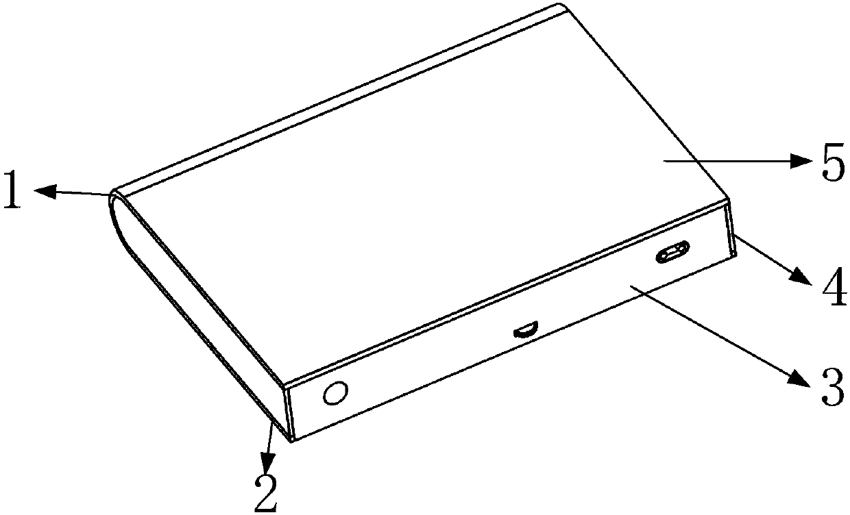 Loose-leaf notebook anti-theft coded lock based on synchronous belt drive