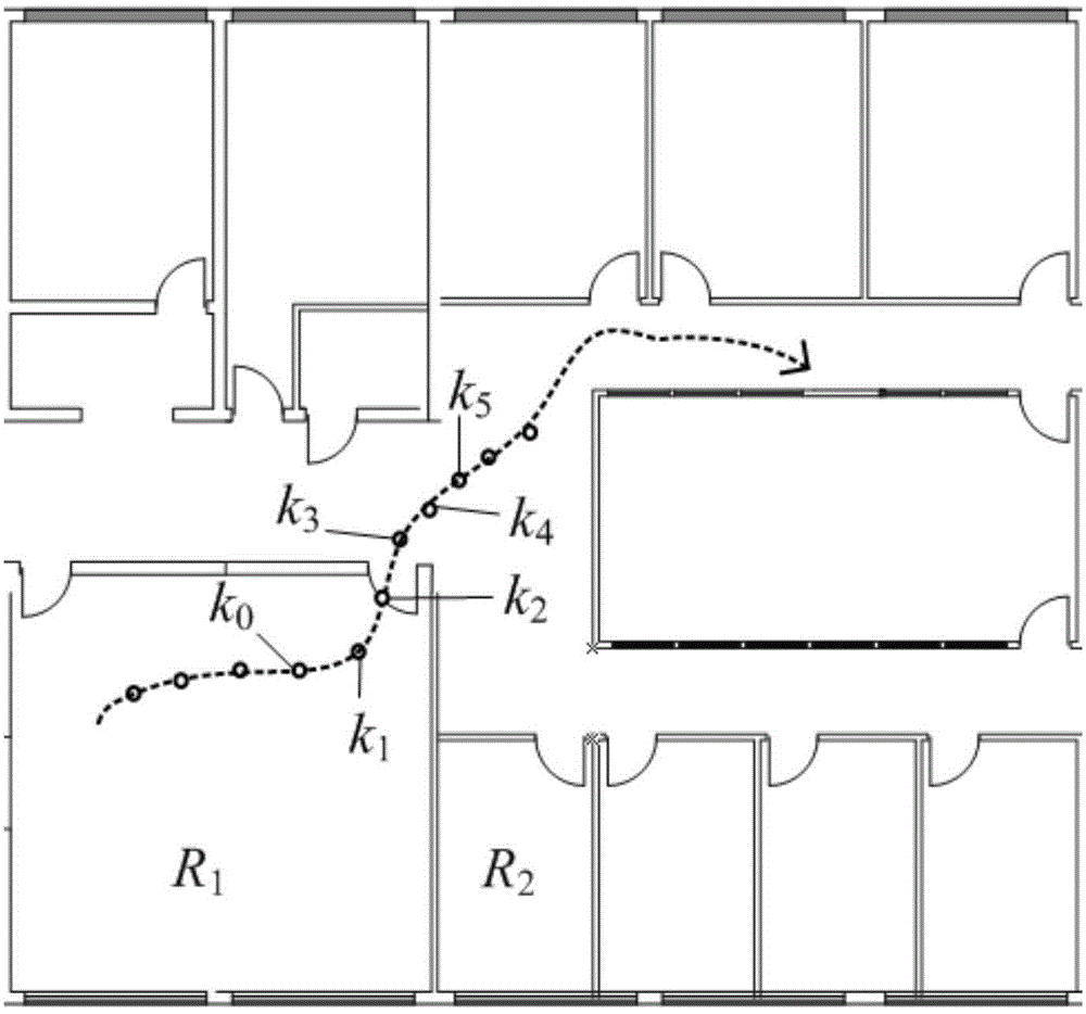 Mixing chamber indoor location method by using inert navigation and Wi-Fi fingerprint