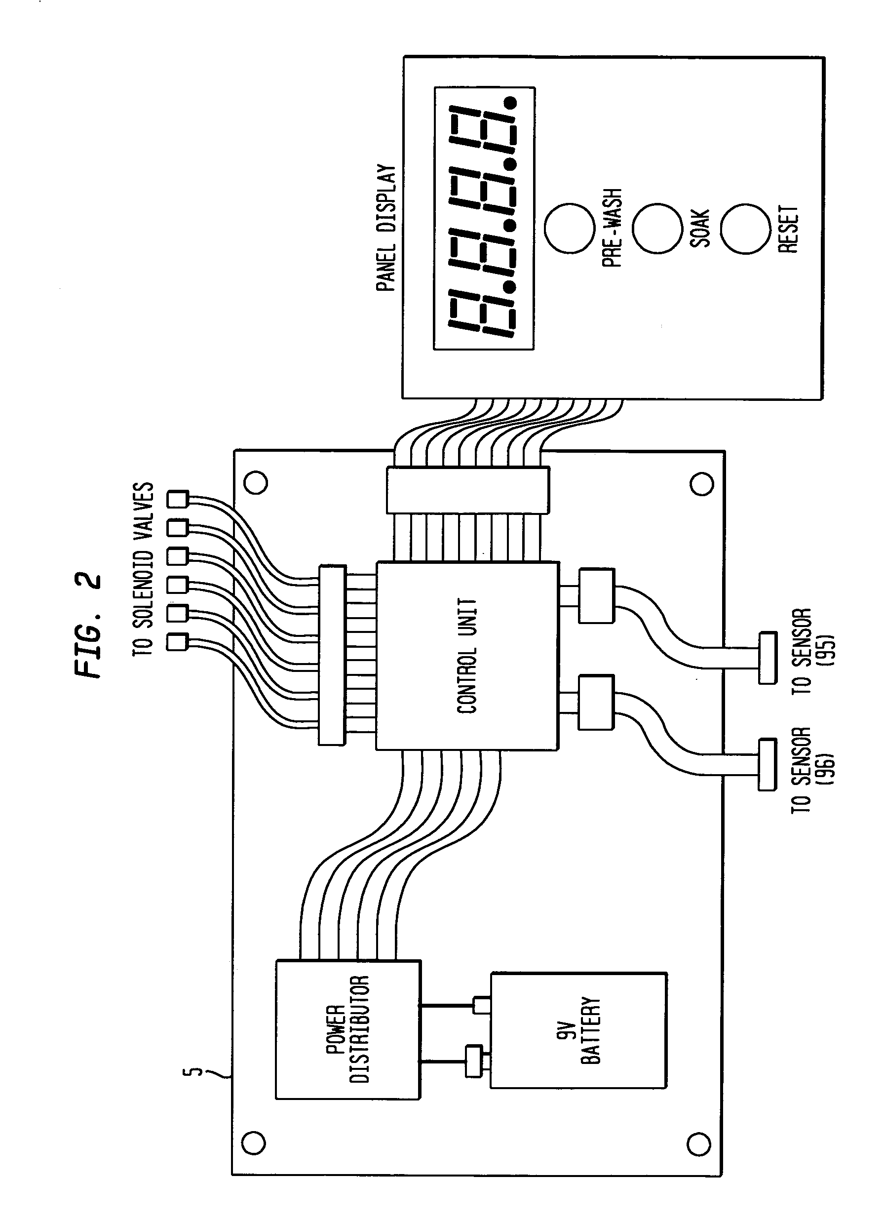 Automatic stand-alone dispensing device for laundry care composition