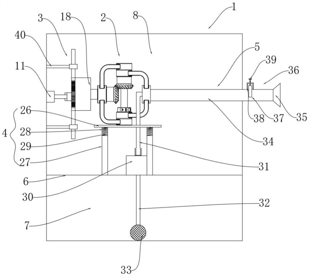 Water-saving irrigation device for garden greening