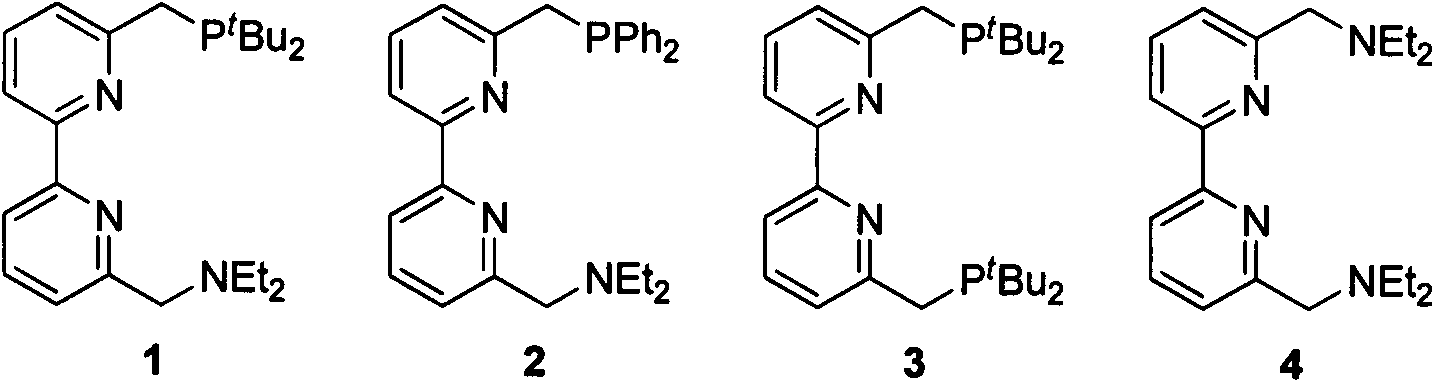 Dipyridyl tetradentate ligand ruthenium complex as well as preparation method and application thereof