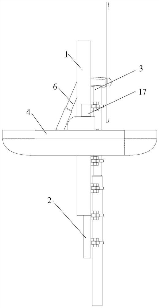 An integrated installation ship for horizontal towing of offshore wind turbines