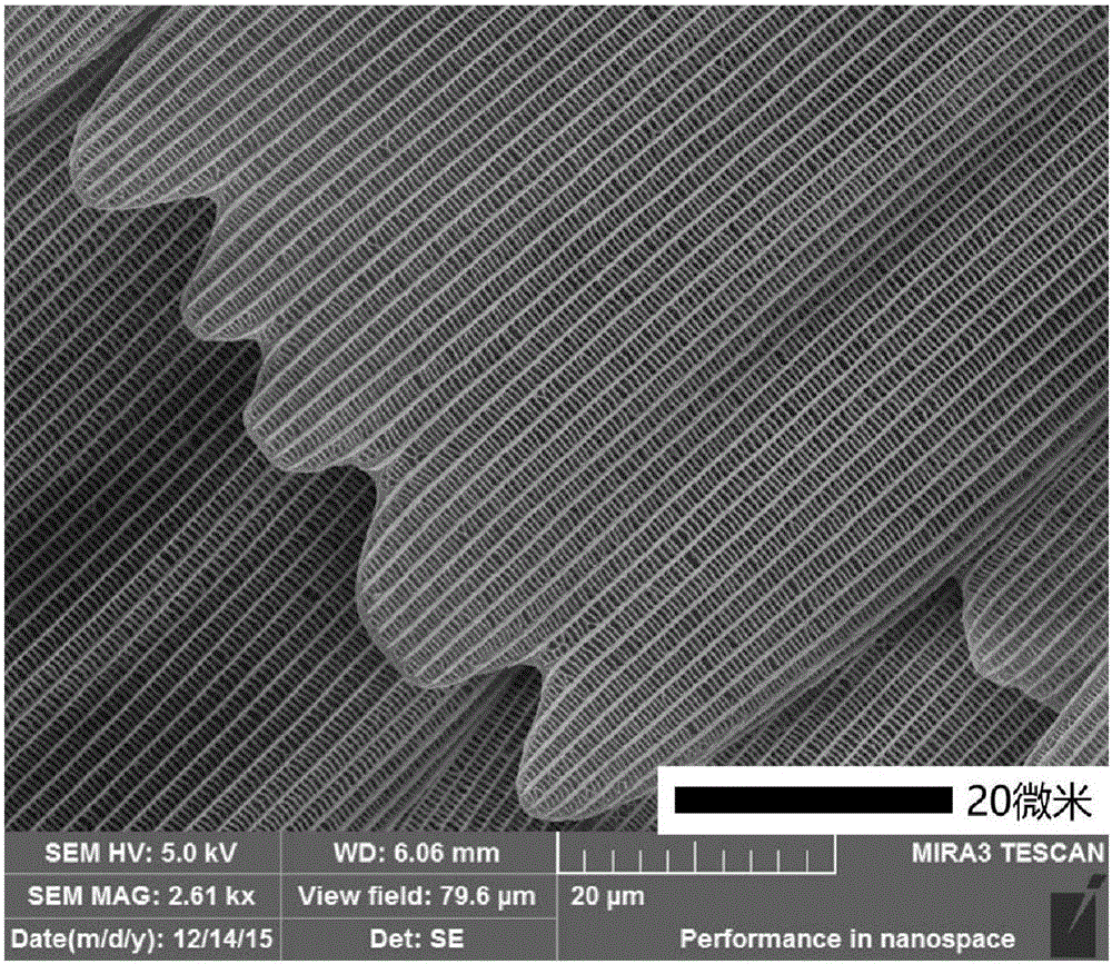 Preparation method of TiO2 nanoparticles with photonic crystal characteristics