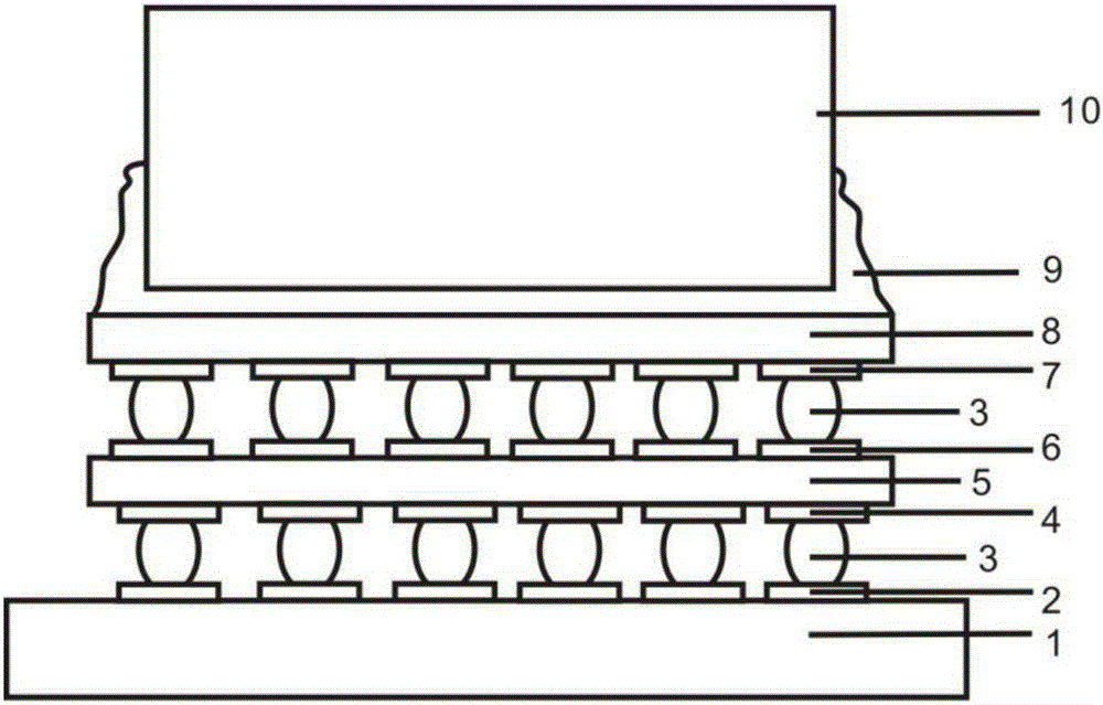 Solder joint quality inspection method of stacked package device