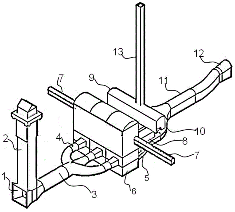 Synchronous Combined Energy Dissipator for Flood Discharge Power Generation Based on Flood Discharge Tunnel