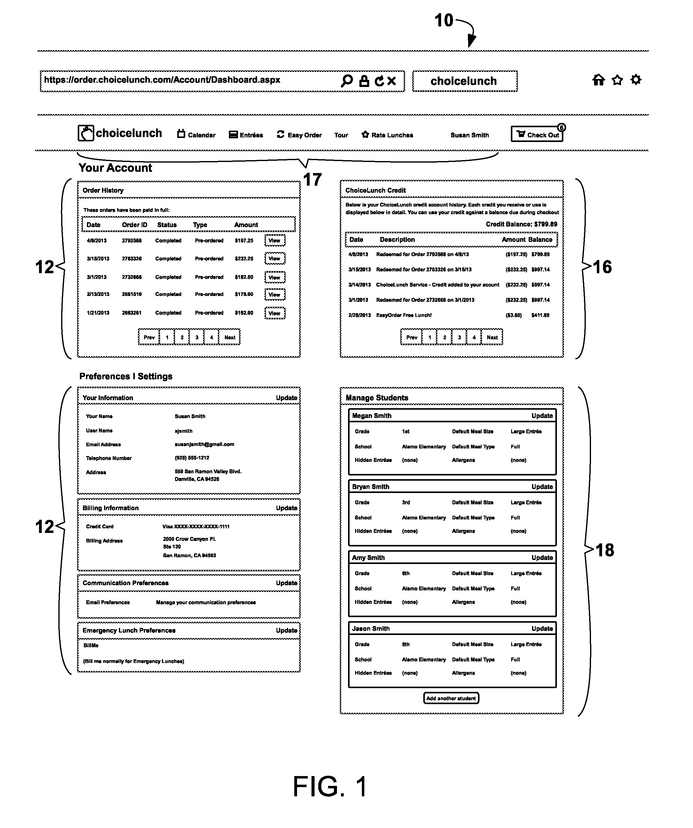 Institutional Catering Business Method and Associated Website