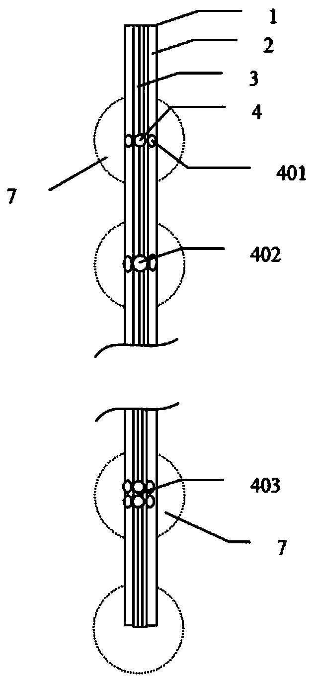 Manufacturing method of luminous bead curtain