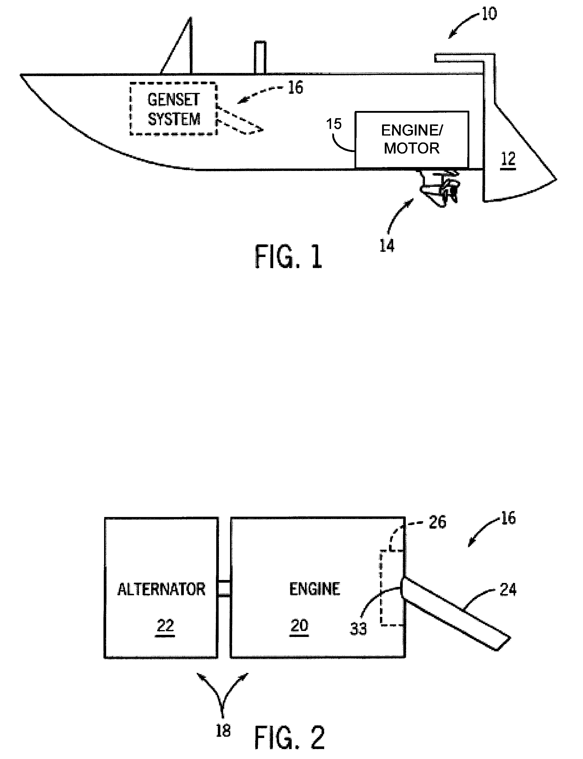 Generator Set Exhaust Processing System and Method