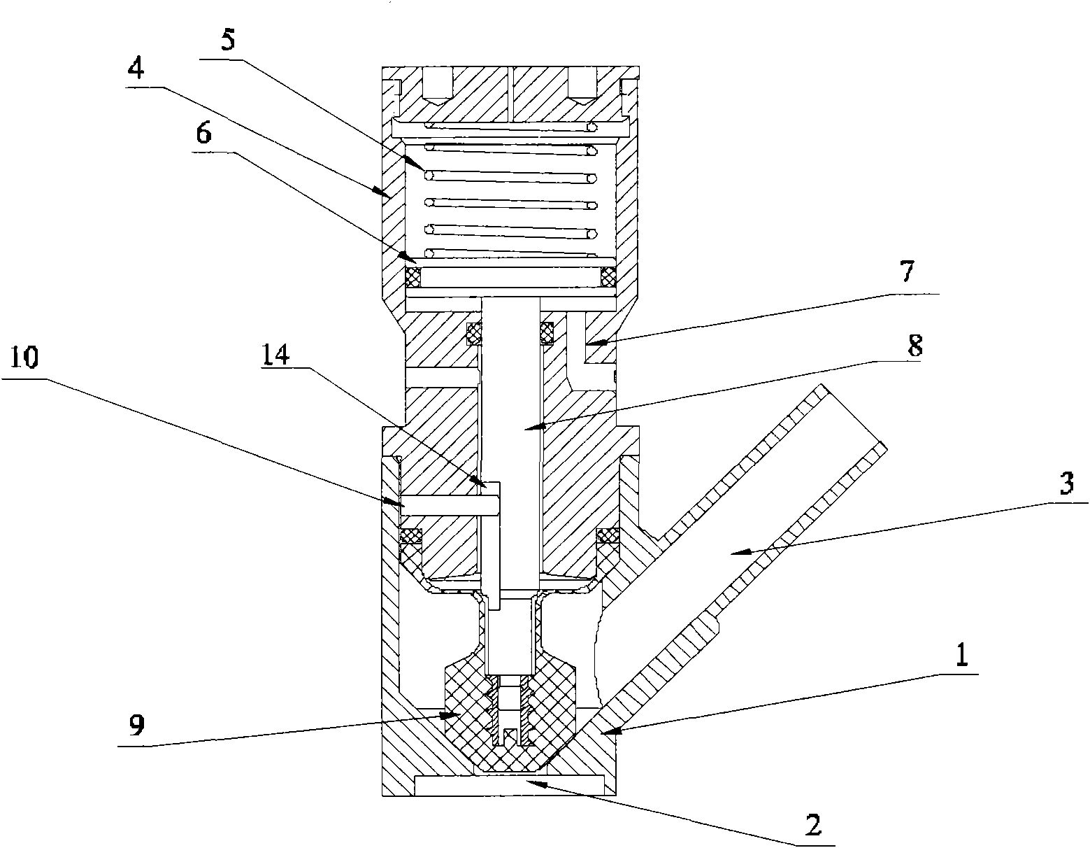 Pneumatic and manual dual-purpose sampling valve