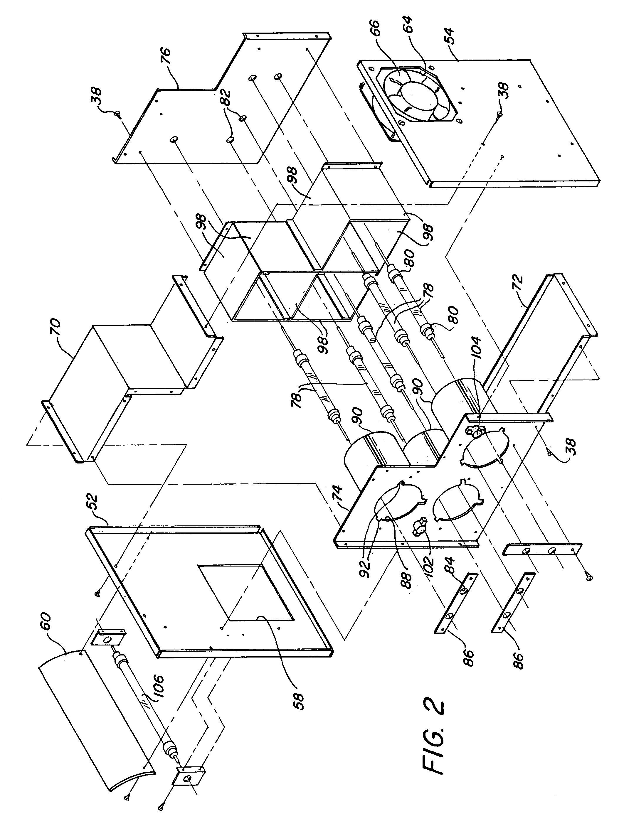 Space heater with pretreated heat exchanger