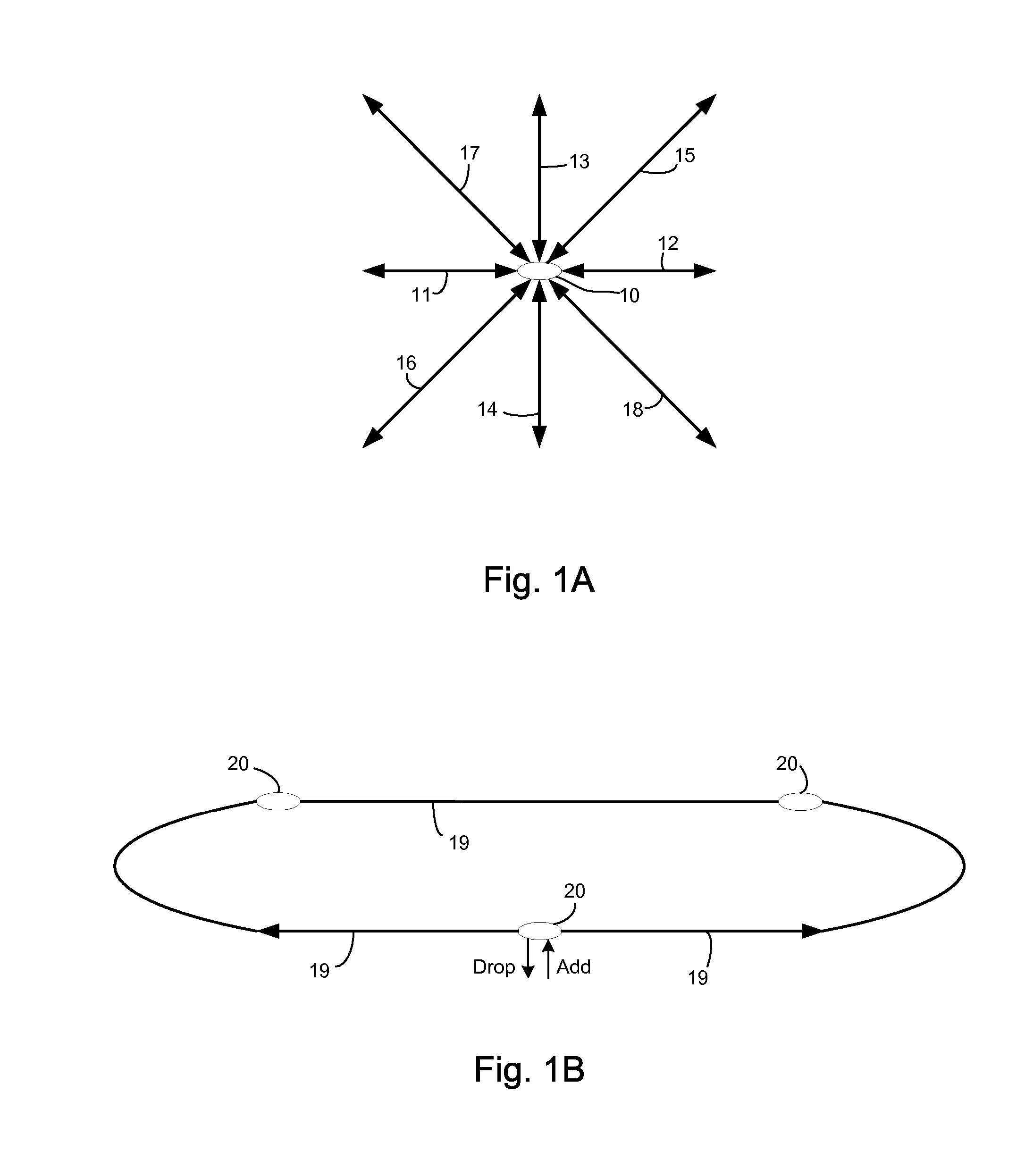 Optical Switching Architectures for Nodes in WDM Mesh and Ring Networks