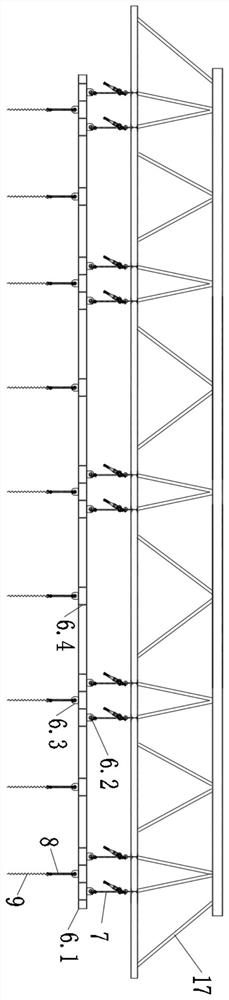 Construction method and system for conversion of immersed tube prefabricated roof reinforcement system