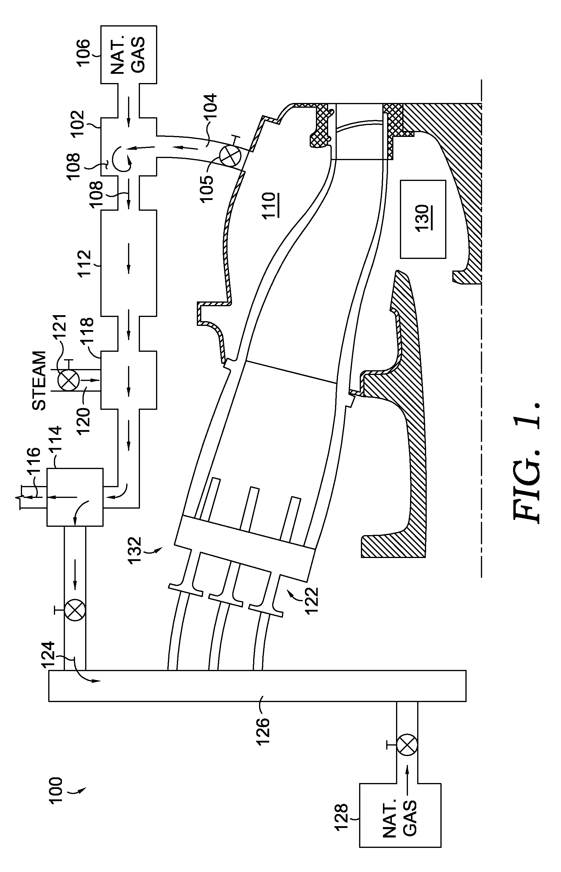 Gas turbine integrated with fuel catalytic partial oxidation