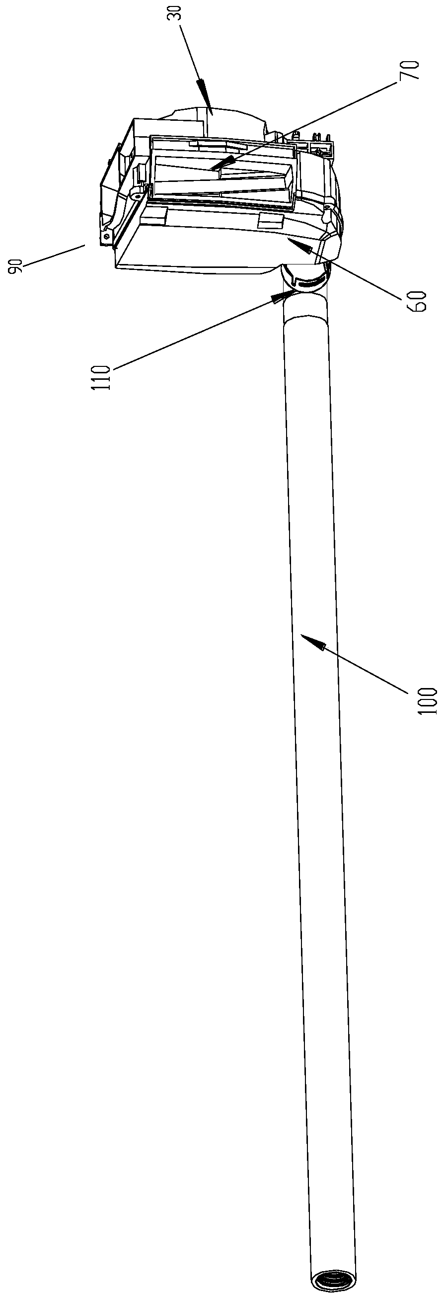 Fan structure, fresh air device and indoor unit of air conditioner