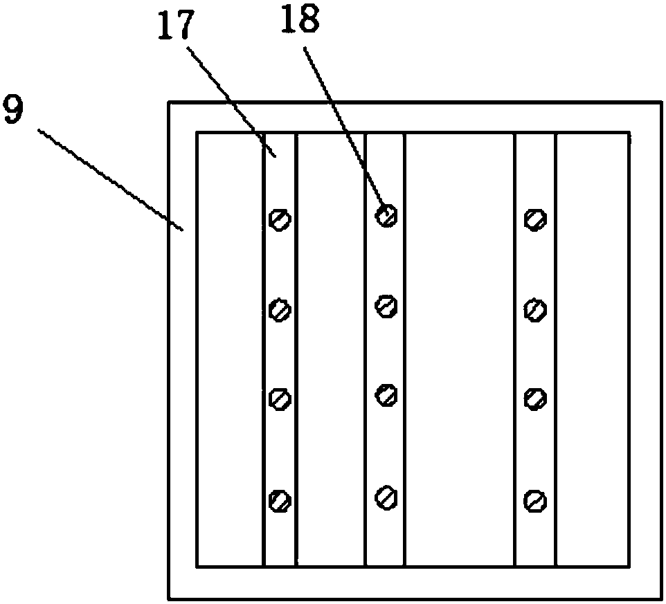 Selective domestic sewage recycling device