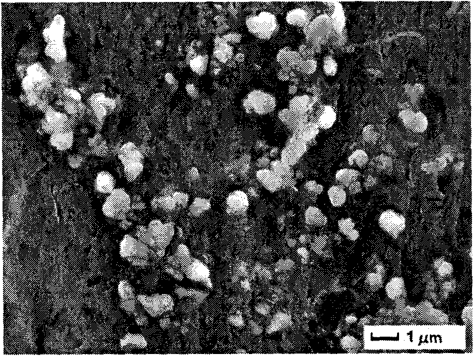 Method for preparing aluminum-based in-situ composite materials at low temperature in presence of catalysts