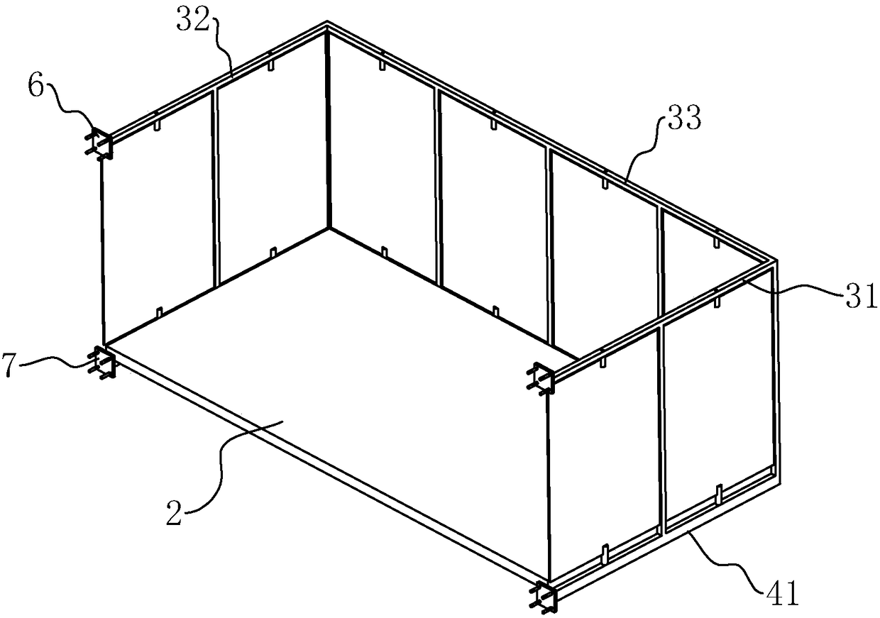 Prefabricated assembly-type balcony