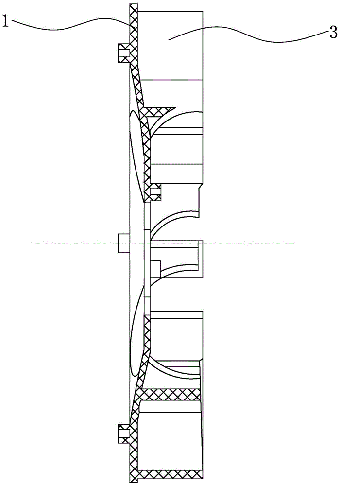 Cooling fan for diesel engine