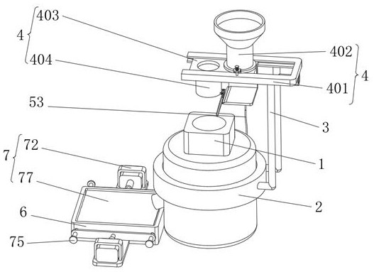 Waste copper refining device