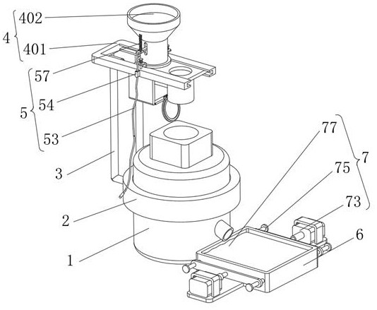 Waste copper refining device