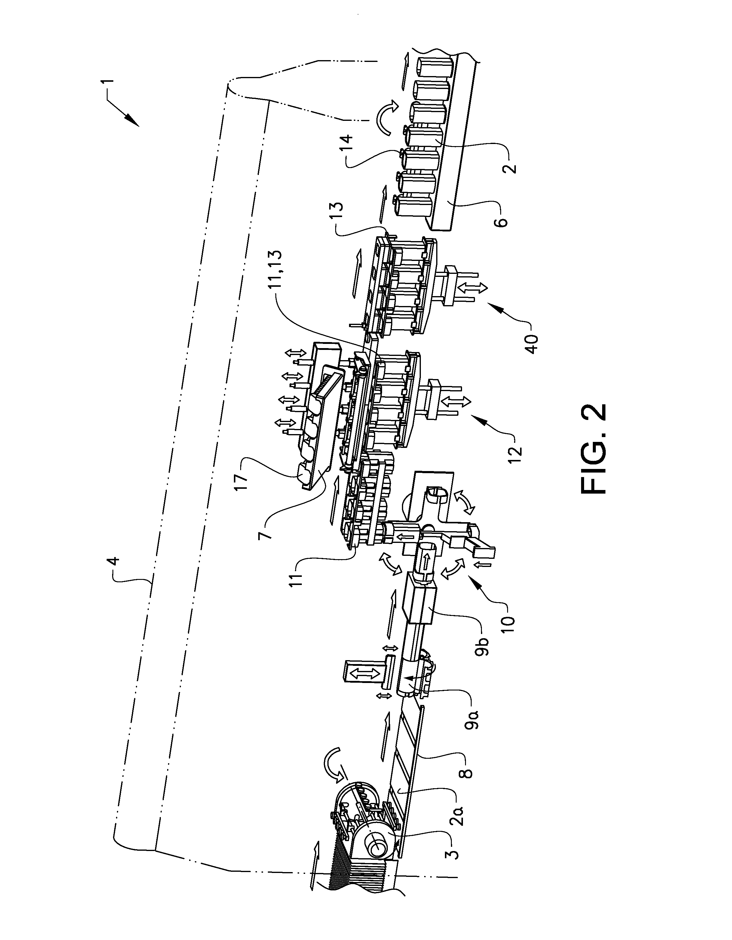 Apparatus and method for manufacturing of containers