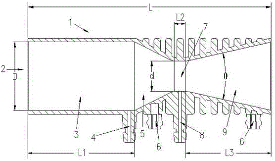 Flow sensor for pulmonary function testing