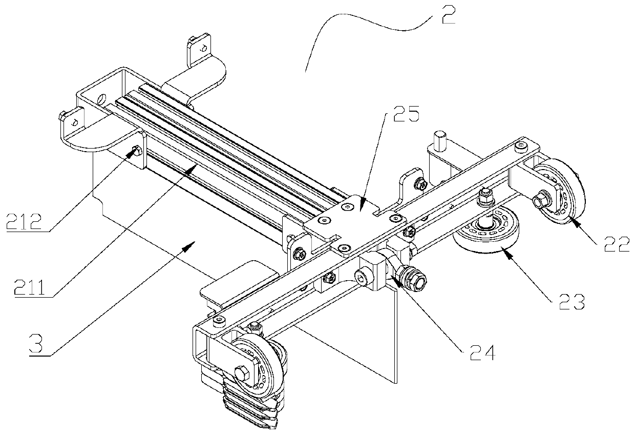 Sorting trolley and sorting system