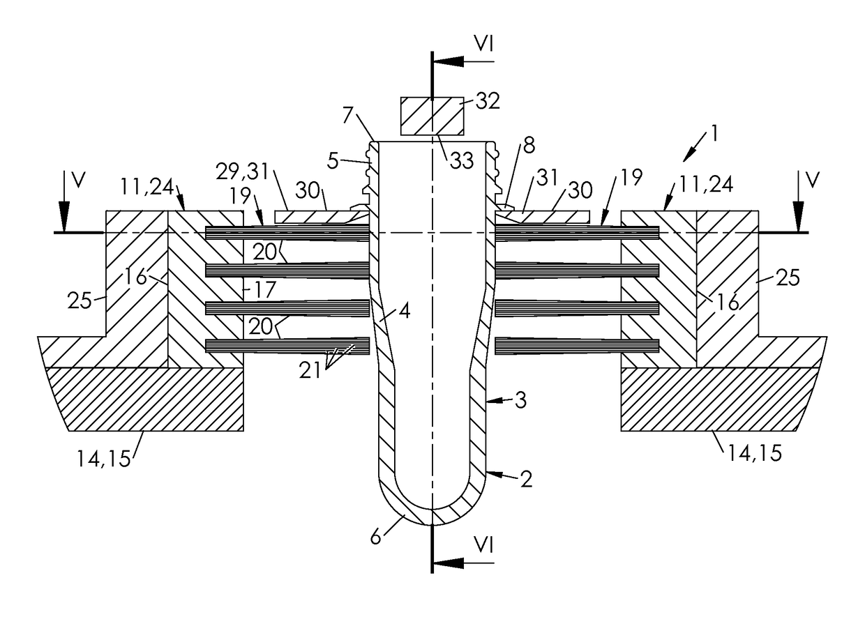 Brush conveyor for transporting preforms