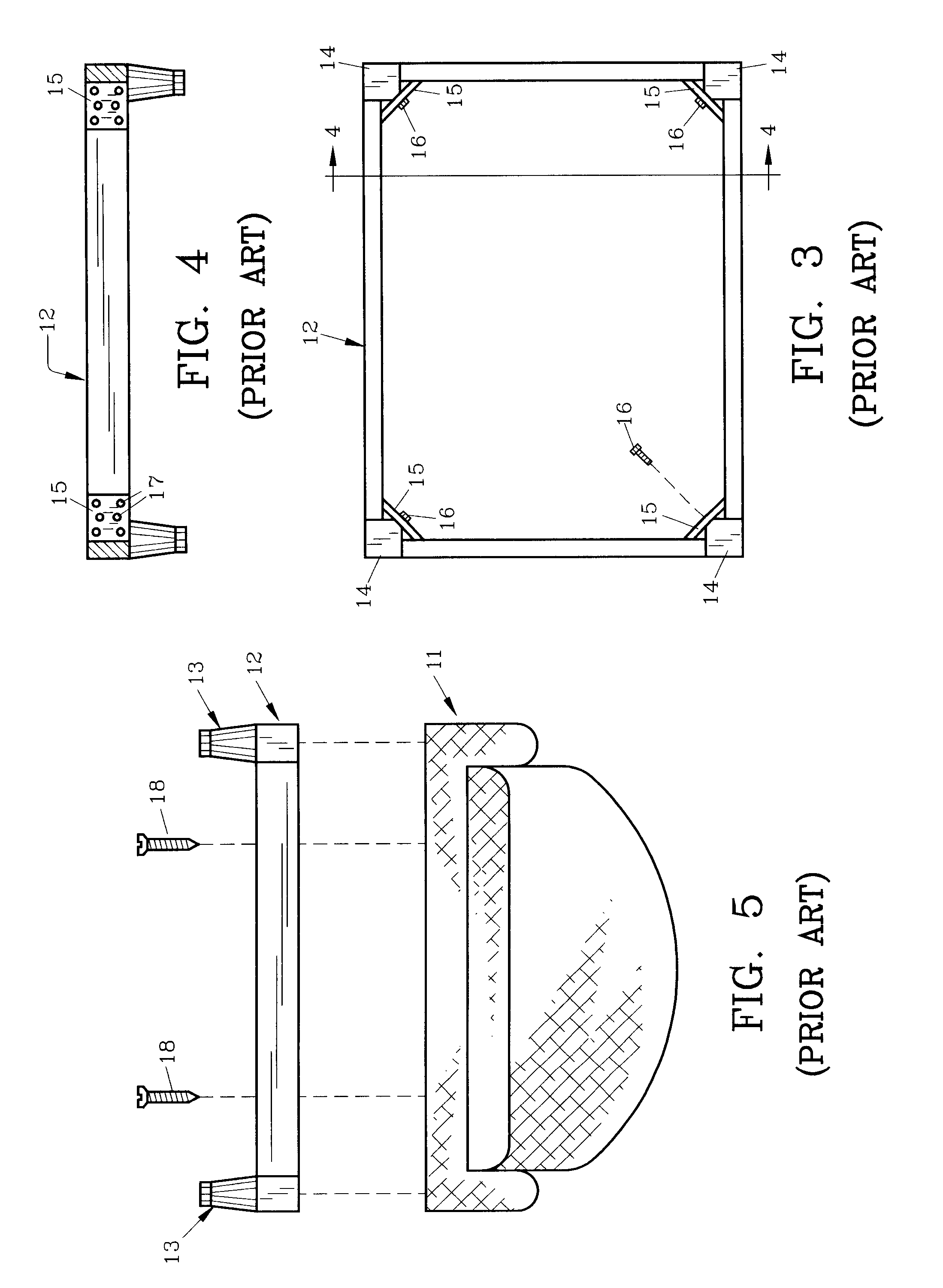 Collapsible frame for furniture