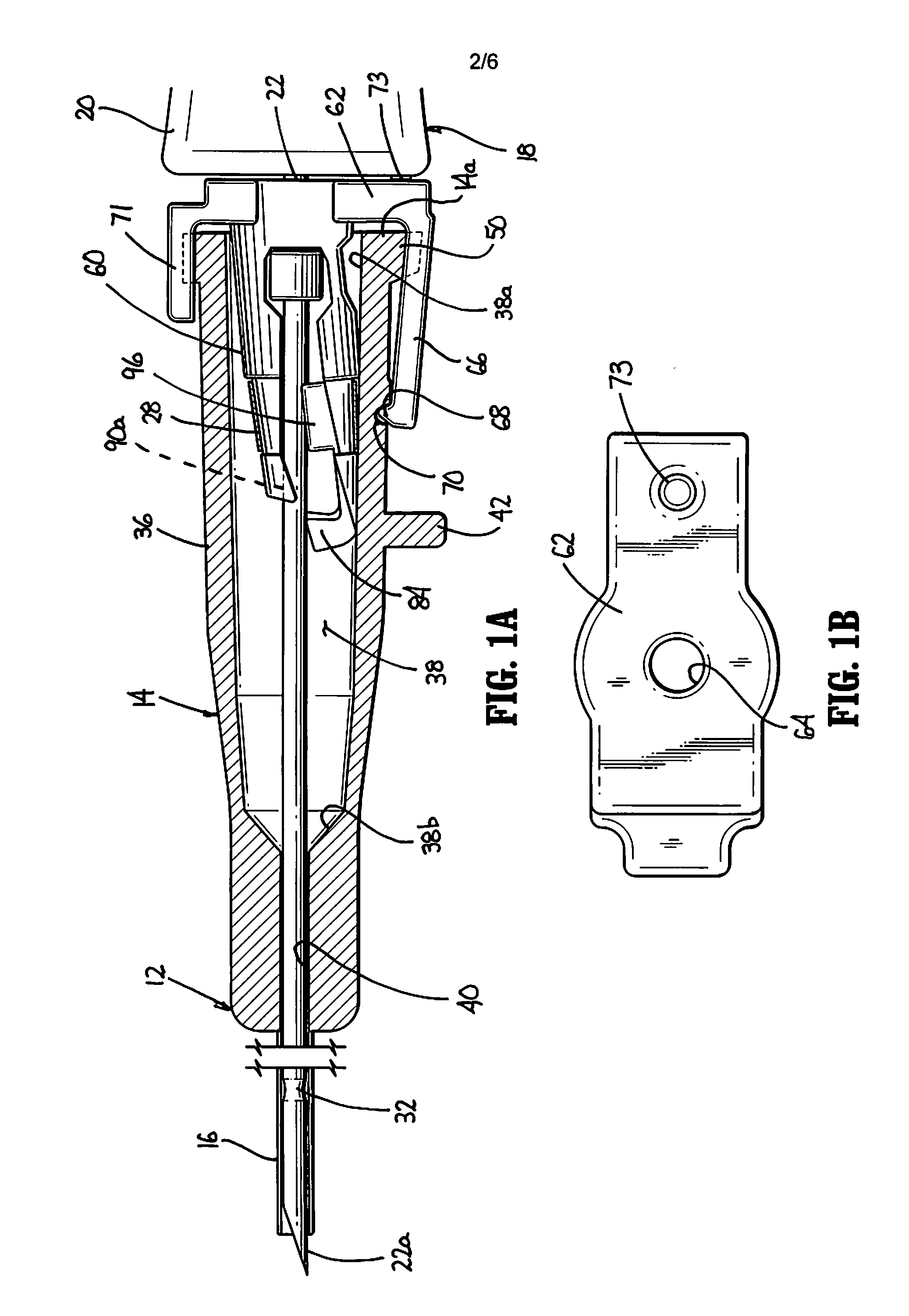 Safety IV Catheter Assemblies