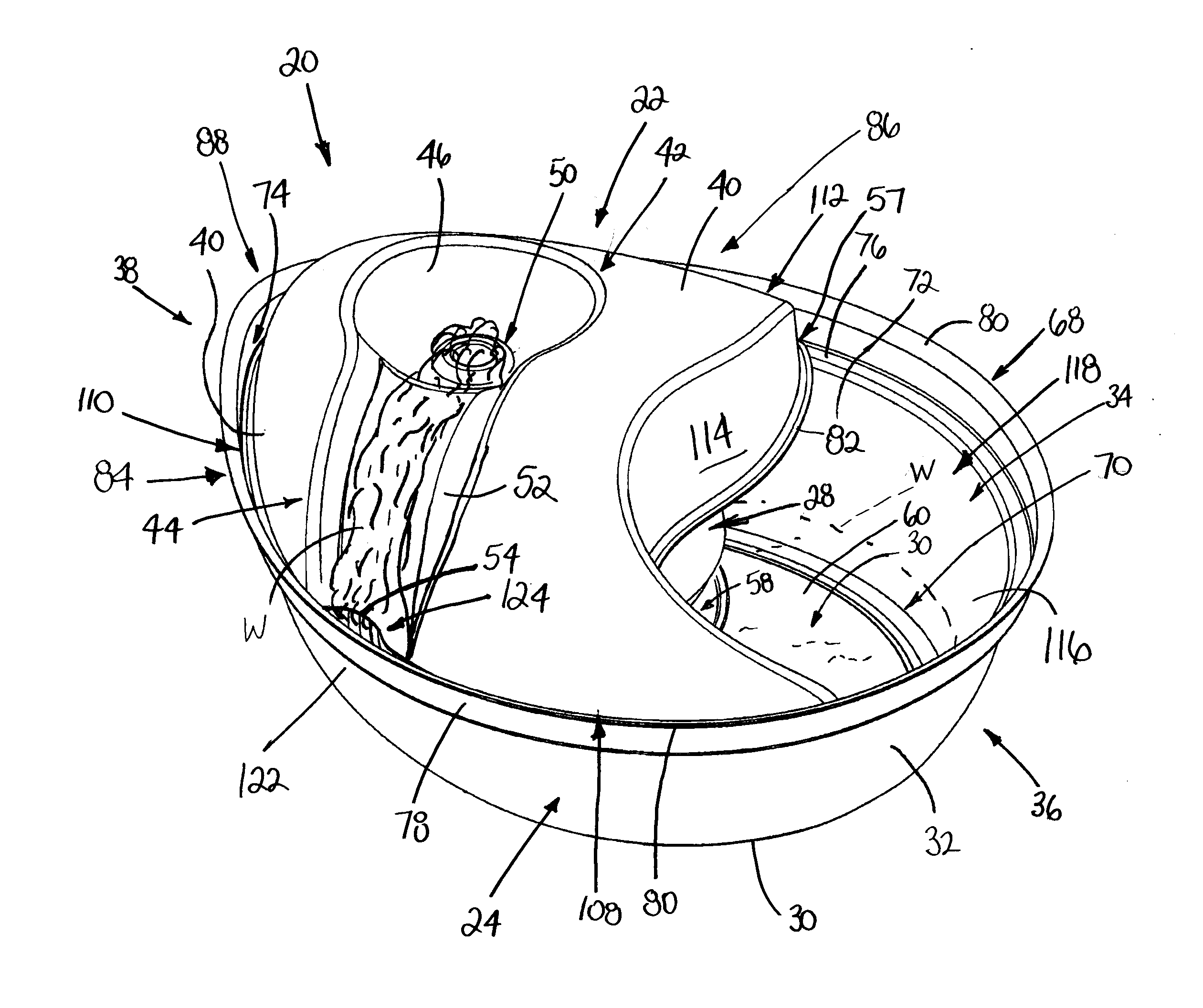 Pet Fountain Assembly